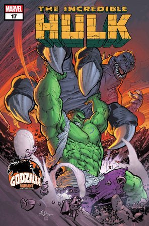 Incredible Hulk #17 Andrei Bressan Godzilla Variant (2024)