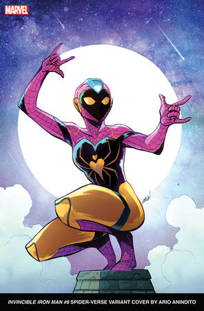 Invincible Iron Man #6 Spider-Verse Variant (2023)