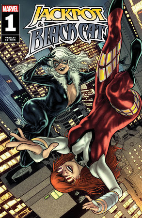 Jackpot and Black Cat #1 Emilio Laiso Foil Variant (2024)