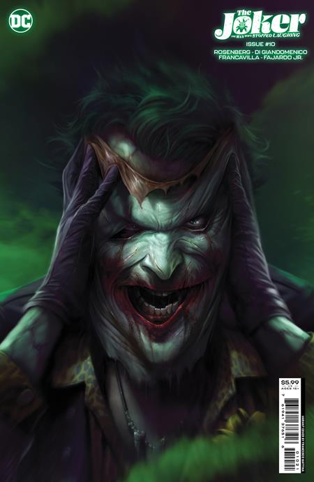 Joker: The Man Who Stopped Laughing #10 Francesco Mattina Variant (2023)