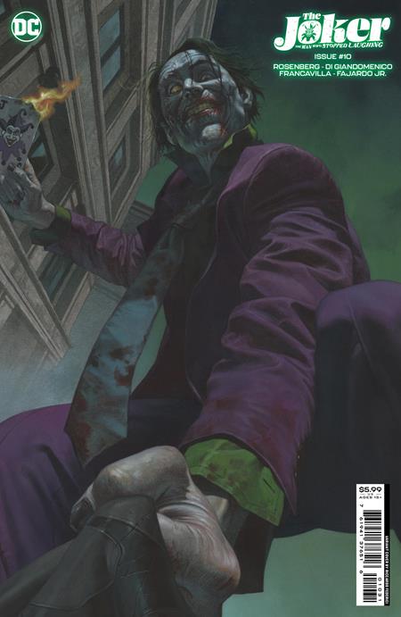 Joker: The Man Who Stopped Laughing #10 Riccardo Federici Variant (2023)