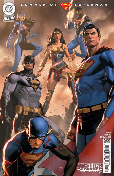 Justice League Unlimited #7 Jorge Molina Card Stock Variant (2025)