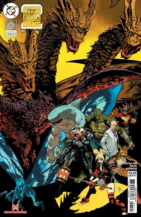 Justice League vs. Godzilla II #1 (of 7) Dan Mora Card Stock Variant (2025)