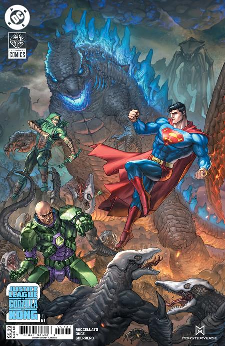 Justice League vs. Godzilla II #1 (of 7) Alan Quah Card Stock Variant (2025)