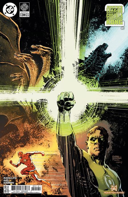 Justice League vs. Godzilla II #1 (of 7) Gabriel Hardman Card Stock Variant (2025)