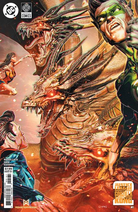 Justice League vs. Godzilla II #1 (of 7) John Giang Foil Variant (2025)