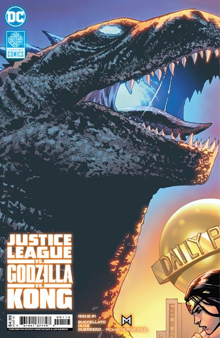 Justice League vs. Godzilla vs. King Kong #1 Final Print (2024)