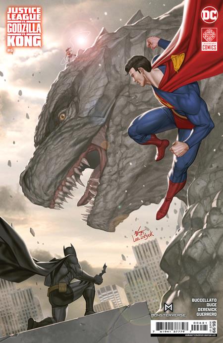 Justice League vs. Godzilla vs. King Kong #6 Inhyuk Lee Card Stock Variant (2023)