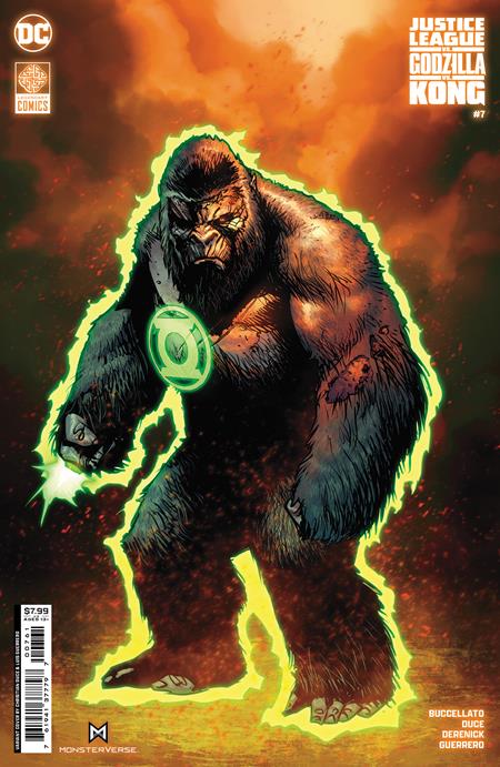 Justice League vs. Godzilla vs. King Kong #7 Christian Duce Foil Variant (2023)