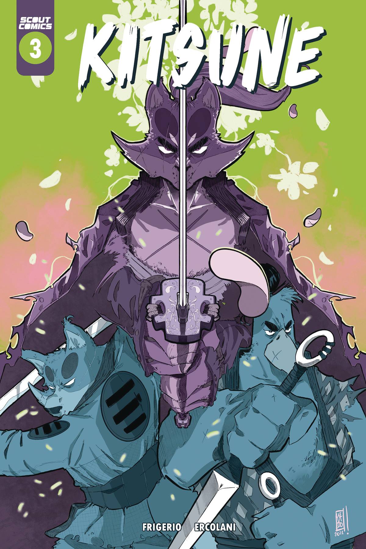 Kitsune #3 (of 6) CVR A