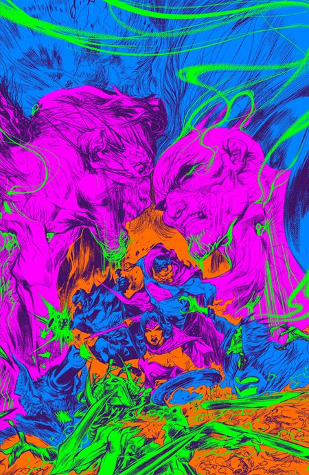 Knight Terrors: Nights End #1 Neon Ink Card Stock Variant (2023)