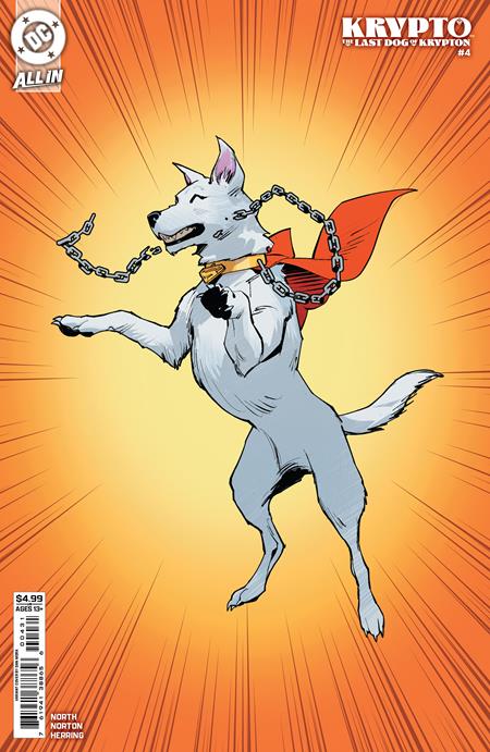 Krypto: The Last Dog Krypton #4 (of 5) Dan Mora Card Stock Variant (2025)