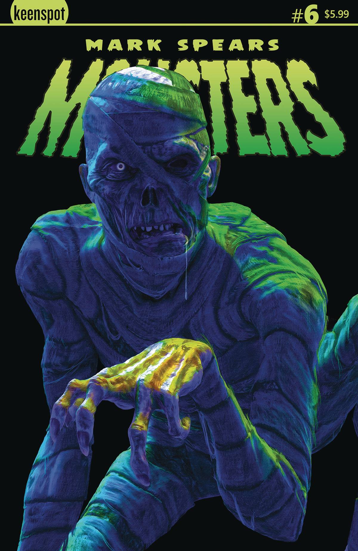 Mark Spears Monsters #6 Cursed Mummy Variant (2025)