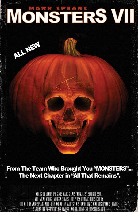 Mark Spears Monsters #7 Halloween Homage Variant (2025)