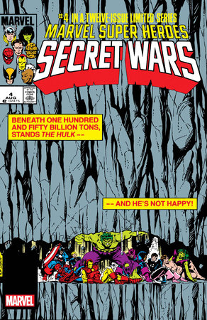 Marvel Super Heroes Secret Wars #4 Facsimile Foil Variant (2024)
