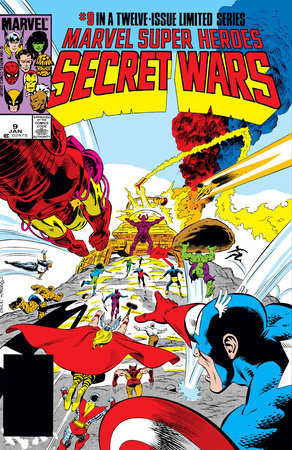 Marvel Super Heroes Secret Wars #9 Facsimile Foil Edition (2024)