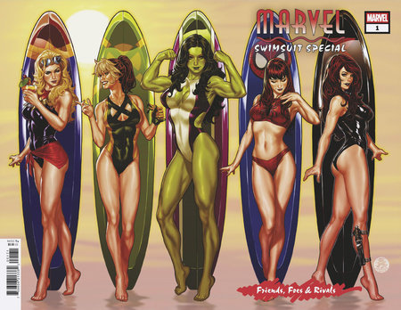 Marvel Swimsuit Special: Friends, Foes and Rivals #1 Mark Brooks Variant (2025)