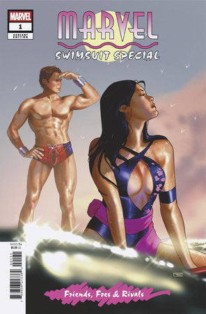 Marvel Swimsuit Special: Friends, Foes and Rivals #1 Taurin Clarke Variant (2025)