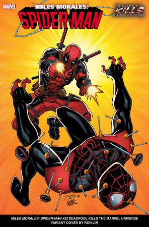 Miles Morales Spider-Man #22 Deadpool Kills the Marvel Universe Variant (2024)
