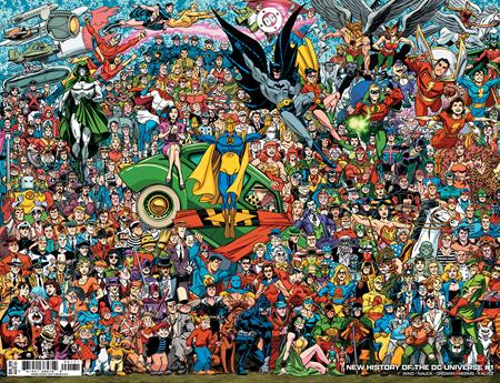 New History of the DC Universe #1 (of 4) Scott Koblish Wraparound Card Stock Variant (2025)