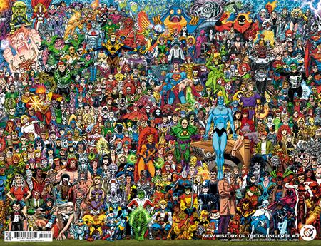 New History of the DC Universe #3 (of 4) Scott Koblish Wraparound Card Stock Variant (2025)