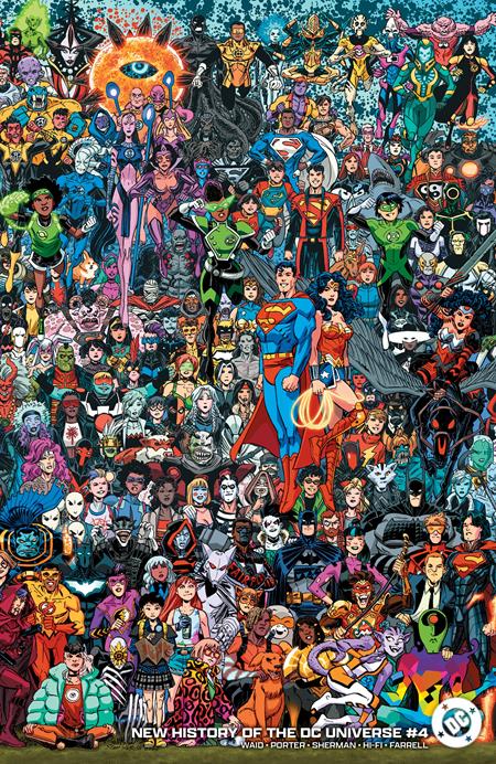 New History of the DC Universe #4 (of 4) Scott Koblish Card Stock Variant (2025)
