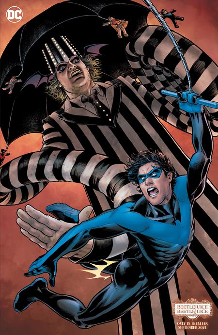 Nightwing #117 Nicola Scott Beetlejuice Card Stock Variant (2024)
