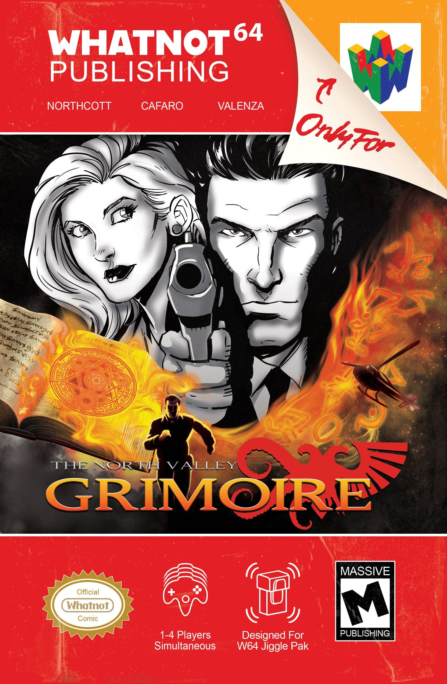 North Valley Grimoire #1 (of 6) CVR E 007 Golden Eye Homage Variant