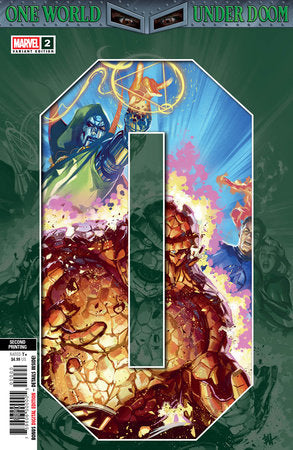 One World Under Doom #2 2nd Print Ben Harvey Connecting Variant (2025)
