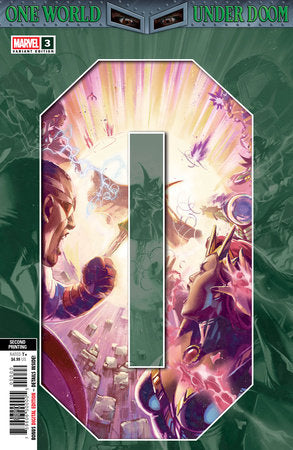 One World Under Doom #3 2nd Print Ben Harvey Connecting Variant (2025)