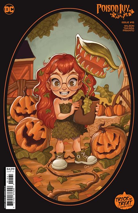 Poison Ivy #15 Trick or Treat Card Stock Variant (2023)