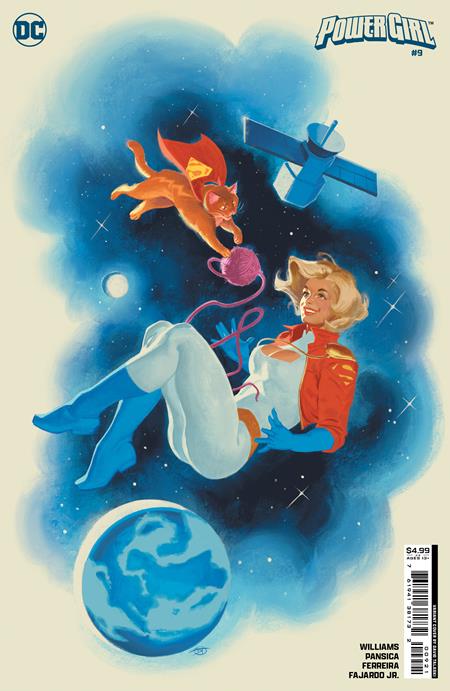 Power Girl #9 David Talaski Card Stock Variant (2024)
