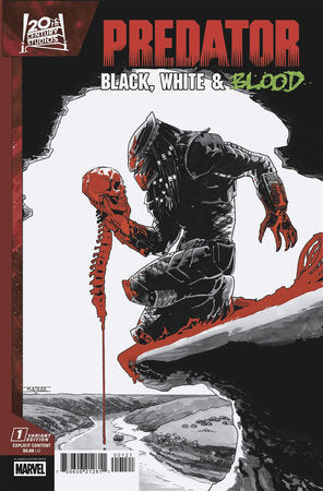Predator: Black, White and Blood #1 Mahmud Asrar Variant (2025)