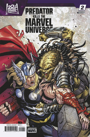 Predator Kills the Marvel Universe #2 Sergio Davila Variant (2025)