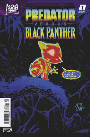 Predator vs. Black Panther #1 Skottie Young Variant (2024)