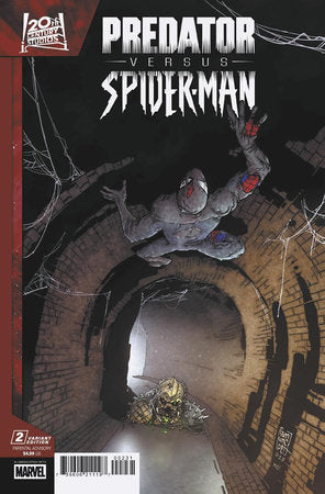 Predator vs. Spider-Man #2 Giuseppe Camuncoli Variant (2025)