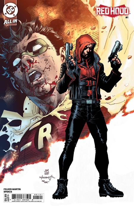 Red Hood #1 Jim Lee Card Stock Variant (2025)
