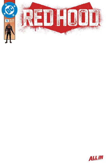 Red Hood #1 Blank Sketch Variant (2025)