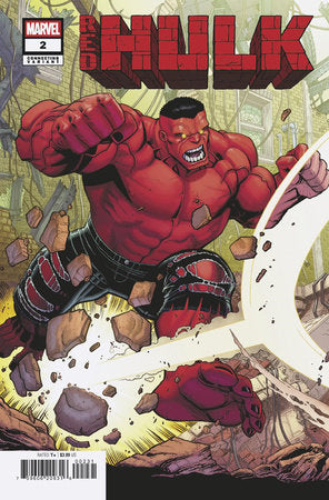 Red Hulk #2 Nick Bradshaw Red Hulk Connecting Variant (2025)
