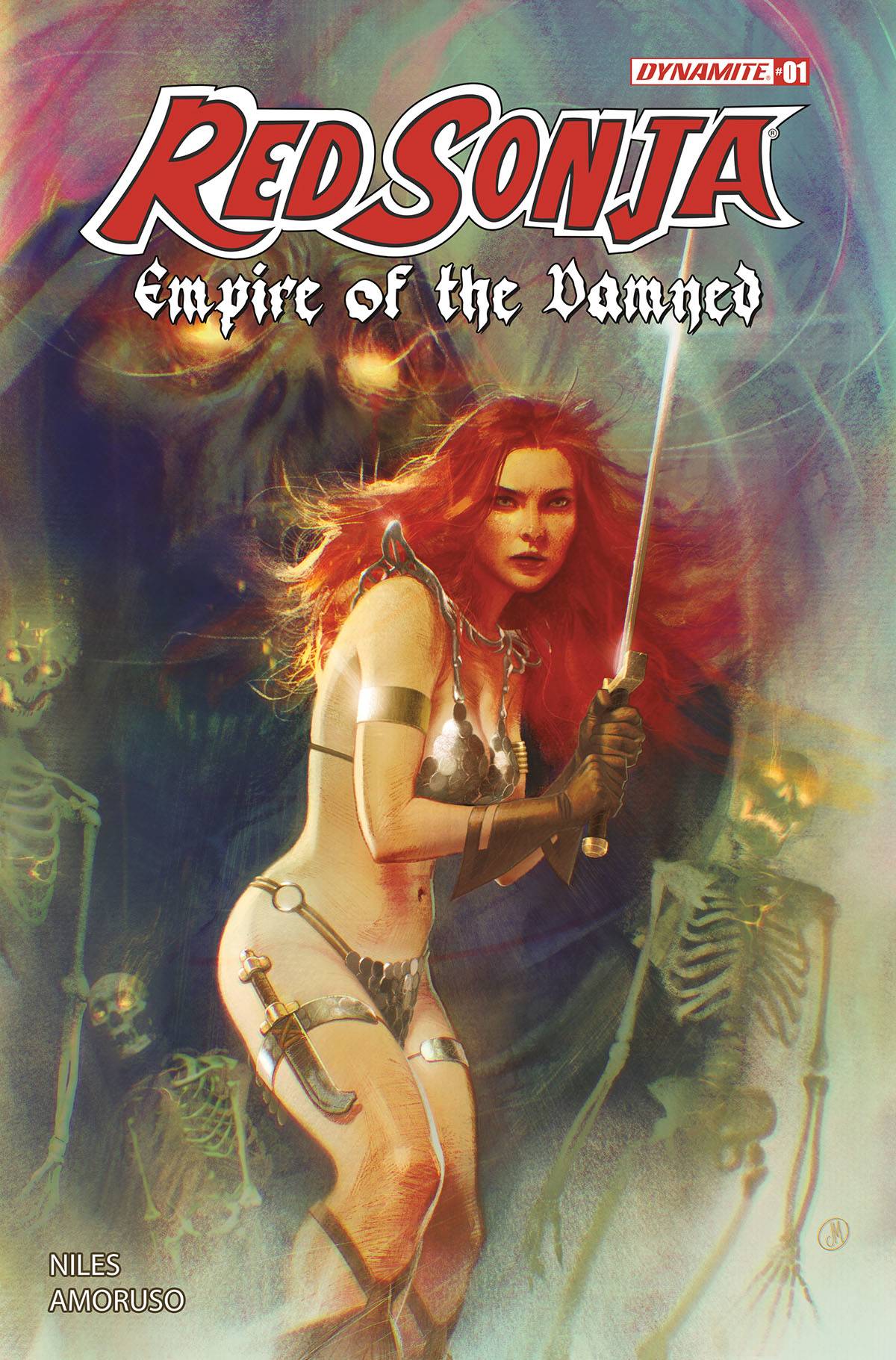 Red Sonja: Empire of the Damned #1 Chris Middleton Foil Variant (2024)