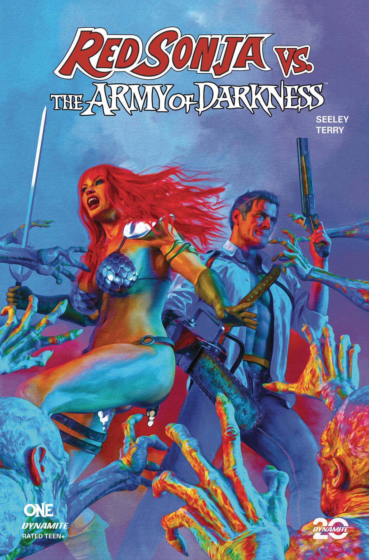 Red Sonja vs. AOD #1 Mark Spears Variant (2025)