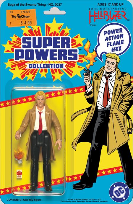 Saga of the Swamp Thing #37 Facsimile Edition Super Powers Variant (2025)
