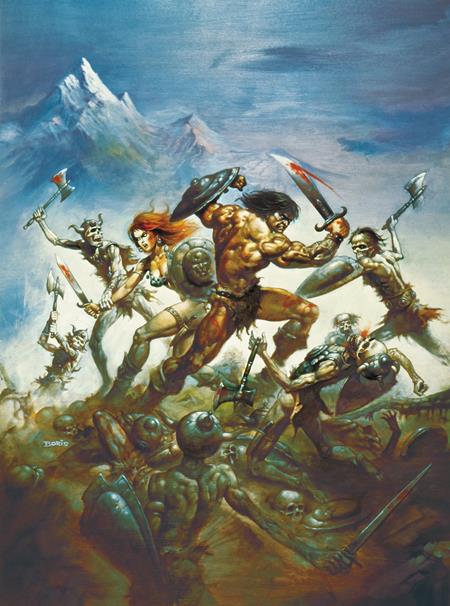 Savage Sword of Conan: Reforged #1 (of 4) Boris Vallejo Virgin Variant (2025)