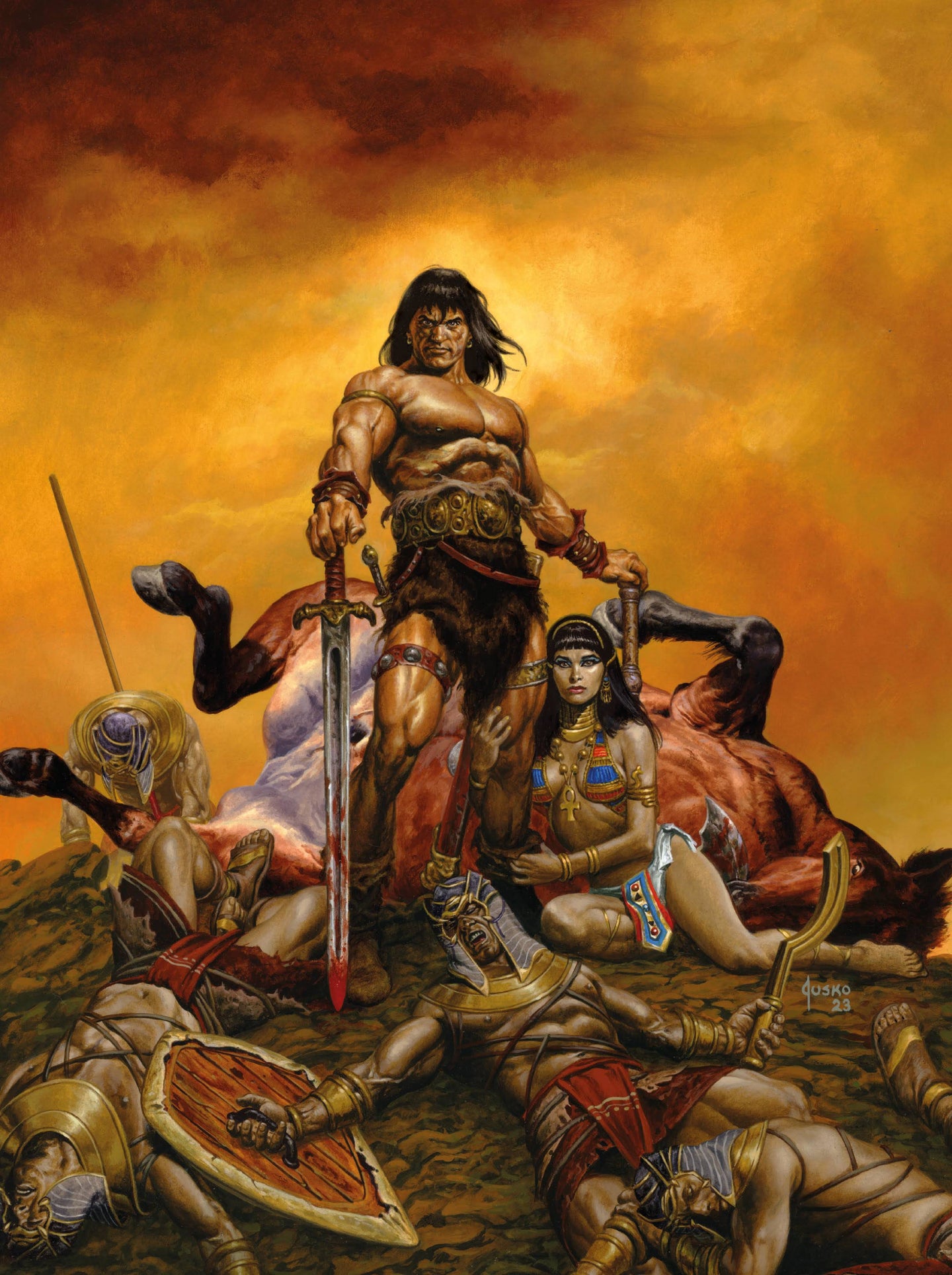 Savage Sword of Conan #1 (of 6) Joe Jusko Virgin Variant (2024)