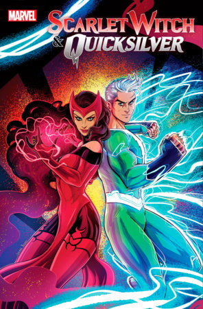 Scarlet Witch and Quicksilver #1 Luciano Vecchio Foil Variant (2024)
