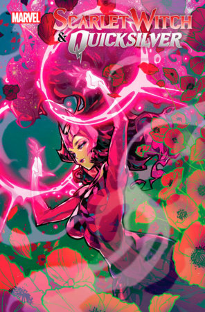 Scarlet Witch and Quicksilver #1 Rose Besch Variant (2024)