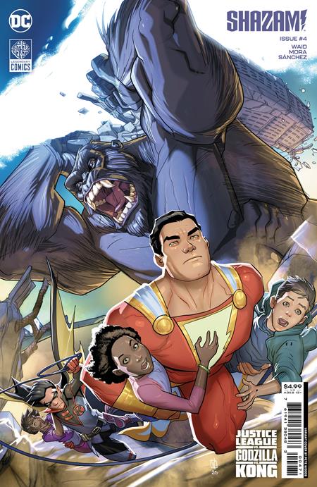 Shazam! #4 Justice League vs. Godzilla vs. King Kong Card Stock Variant (2023)