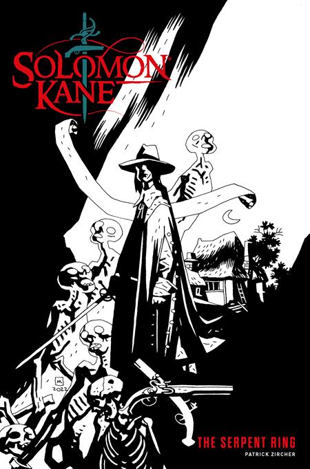 Solomon Kane: The Serpent Ring #1 (of 4) Mike Mignola SDCC Exclusive B/W Variant (2025)