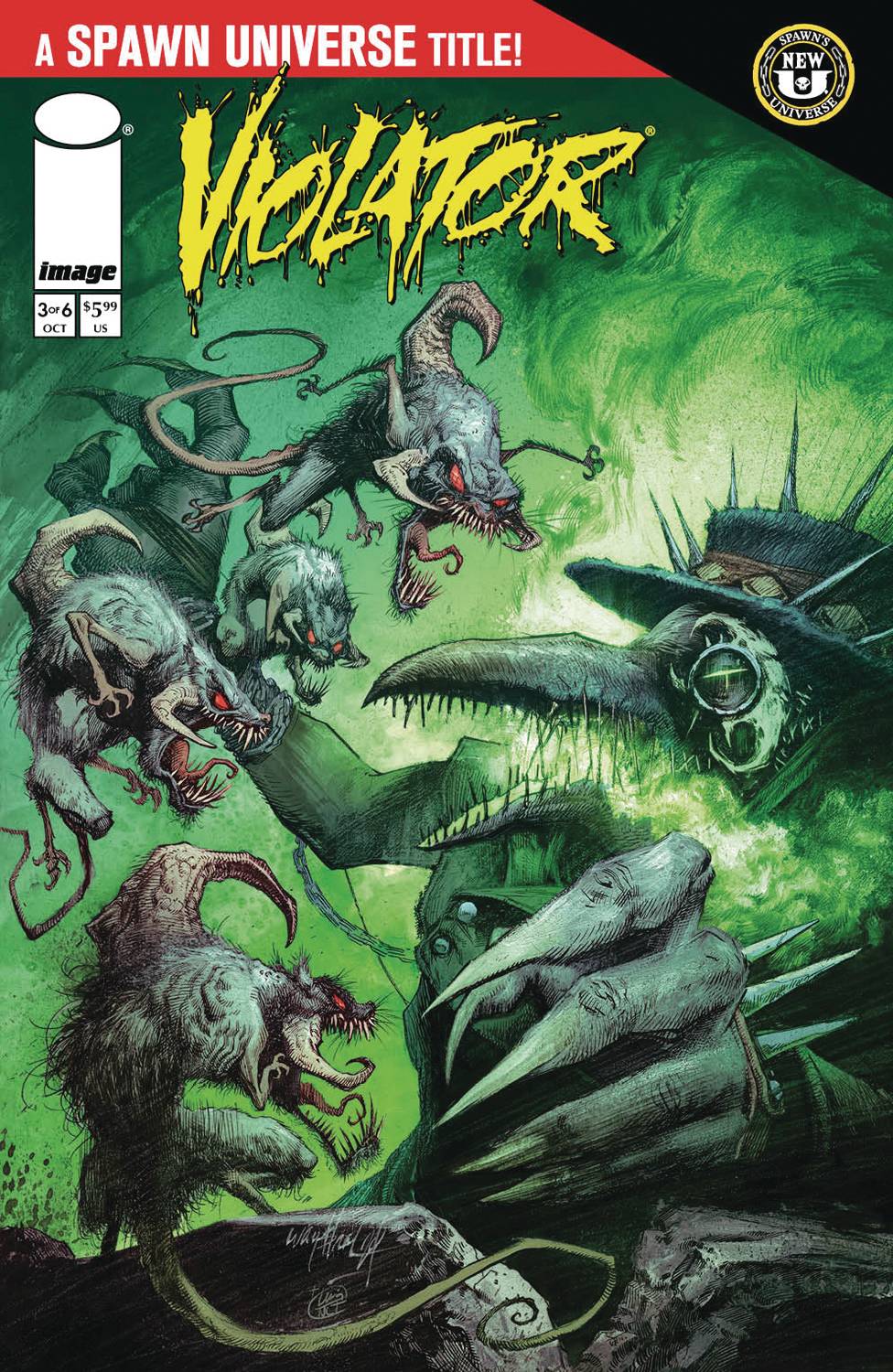 Spawn Violator Comic