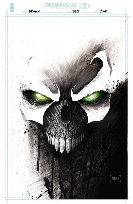 Spawn #362 Jeff Monk Virgin Sketch Variant (2025)